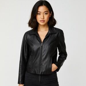 Wilsons Leather Classic Black Thinsulate Jacket XS